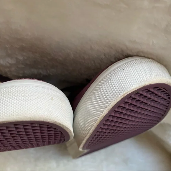 Vans purple suede sneaker SIZE 8 - Picture 7 of 9